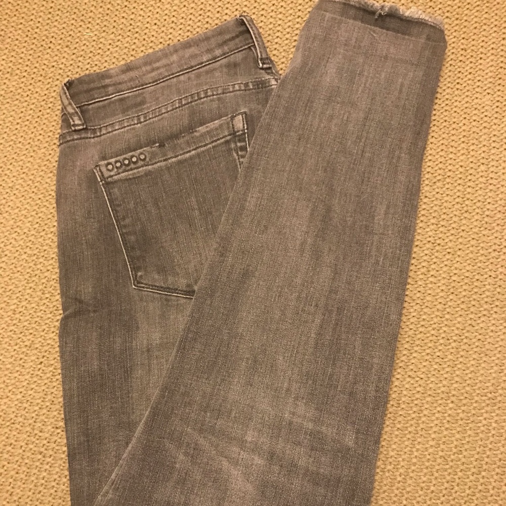 Grey Mid Rise BlankNYC Jeans